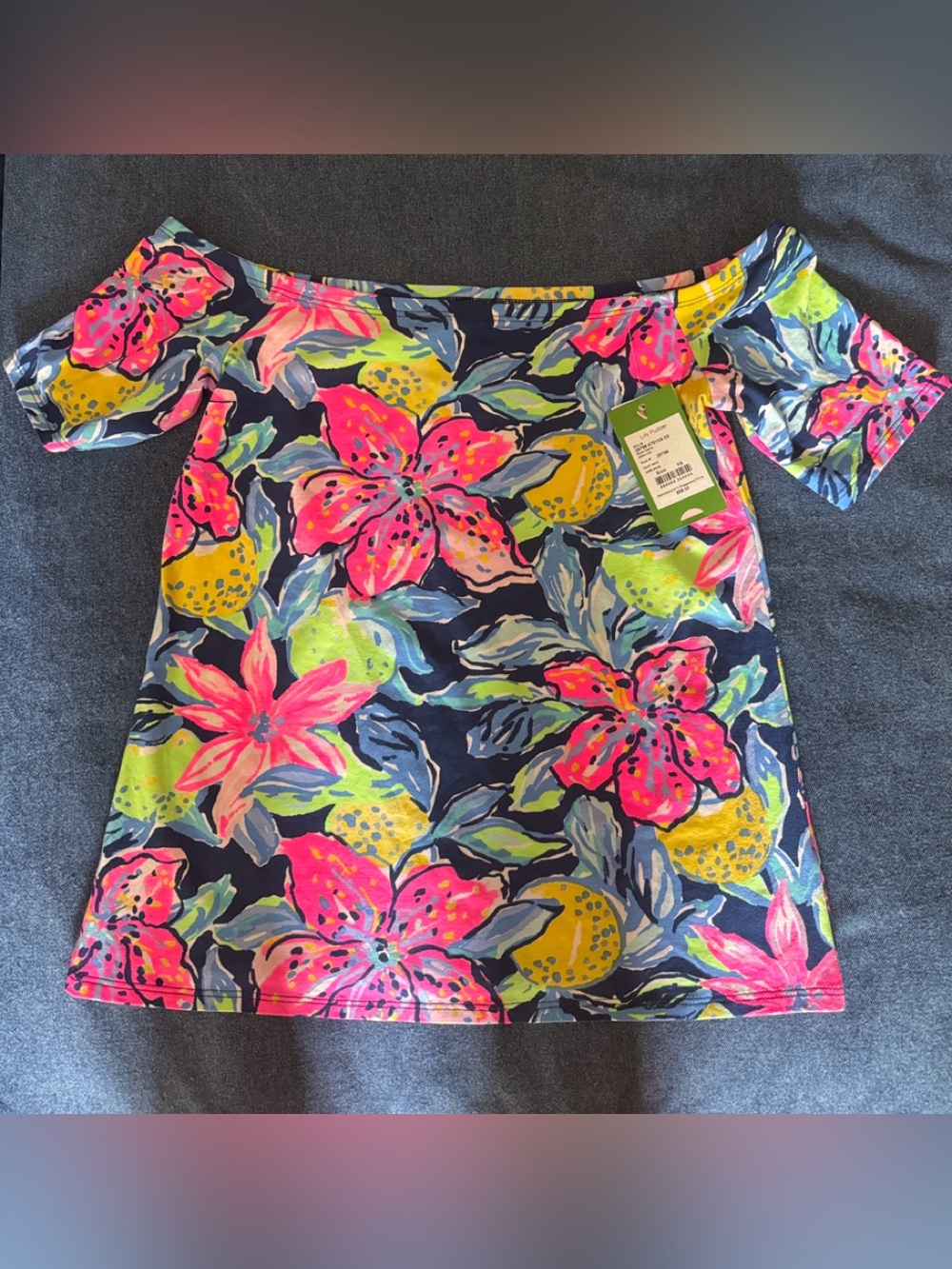 Lilly Pulitzer Off-Shoulder Keria Top NWT
